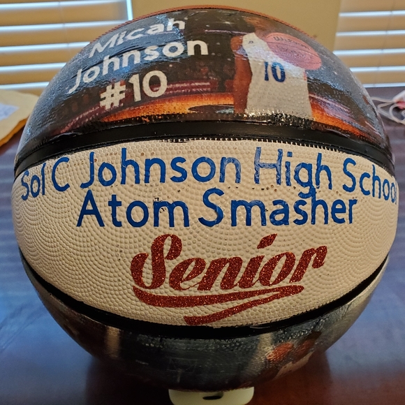 Personalized Display Basketball - Picture 2 of 3